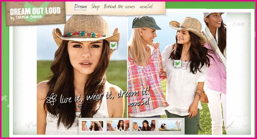 selena gomez dream out loud summer line. Selena#39;s new hot spring